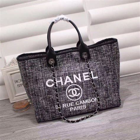 chanel executive tote replica|chanel tote bag canvas price.